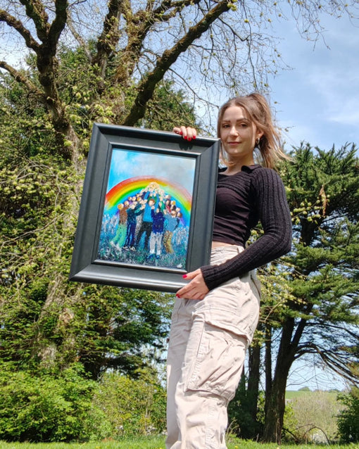 Custom Commission Donated to Local Charity