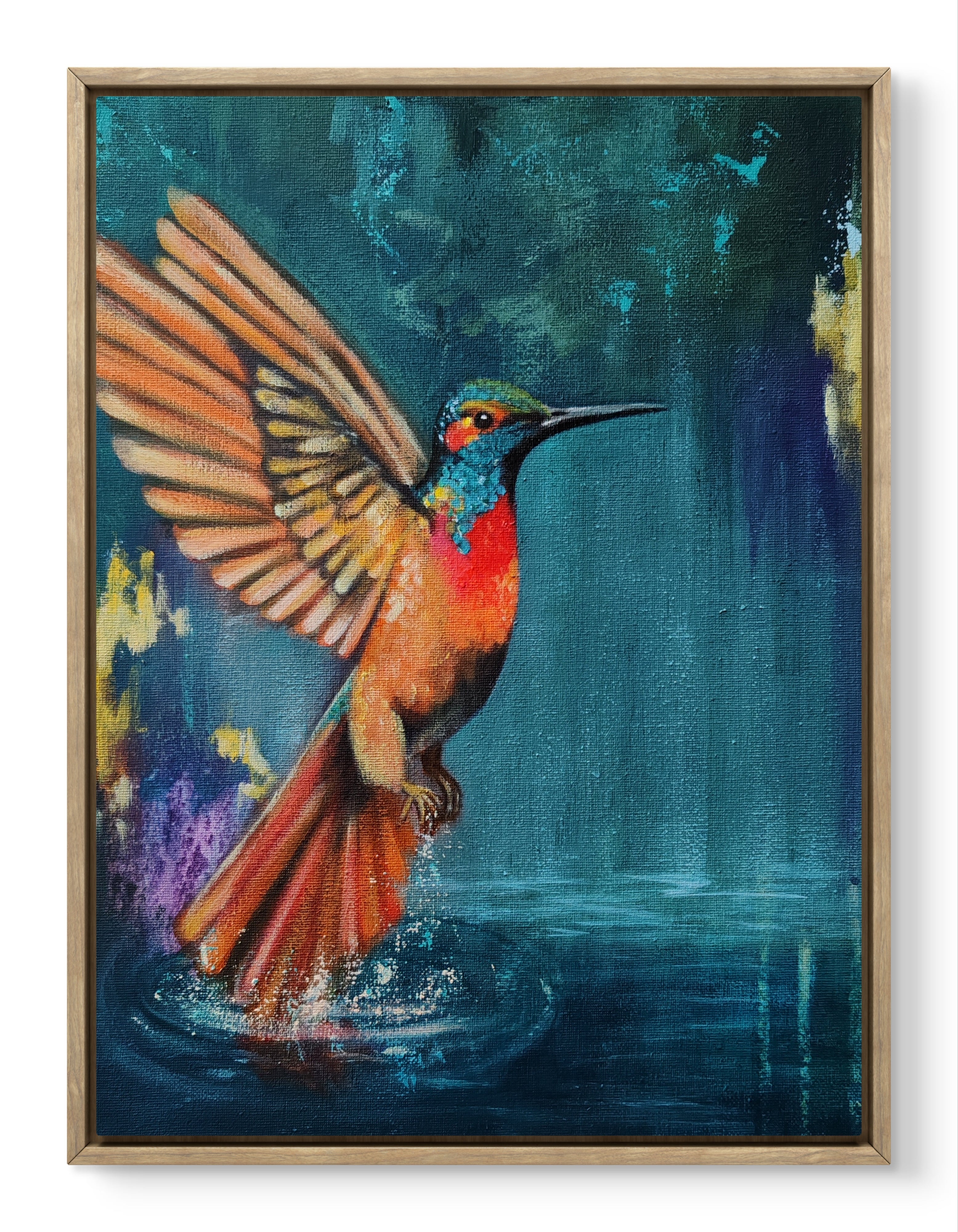Home of the Humming Bird - Art Print