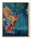 Home of the Humming Bird - Art Print